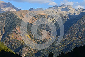 The Posets-Maladeta Natural Park in the Posets massif, AragÃ³n, Spanish Pyrenees