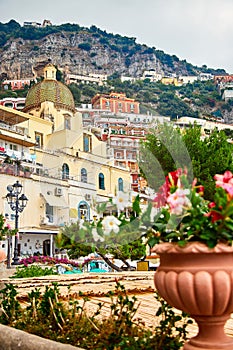 Positano, Amalfi Coast, Campania, Italy. Beautiful View