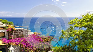 Positano on Amalfi Coast, Italy