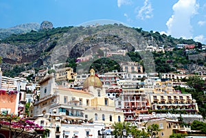 Positano city during Summer, Naples, Italy