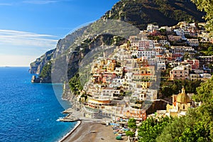 Positano coast view