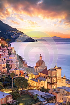 Positano, Italy on the Amalfi Coast