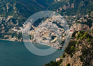 Positano, Italy an historical medioeval city