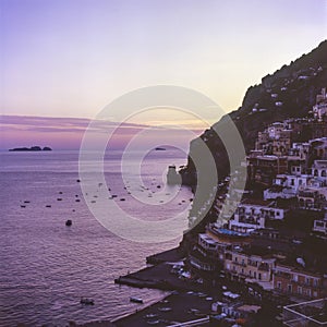 Positano at Sunset