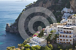 Positano village at Amalfi, Italy