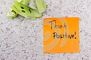 Positive attitude photo