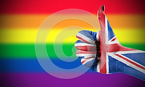 Positive attitude of Great Britain for LGBT community