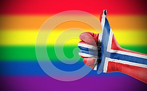 Positive attitude of Norway for LGBT community