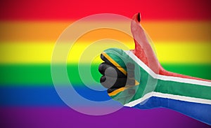 Positive attitude of Republic of South Africa for LGBT community