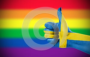 Positive attitude of Sweden for LGBT community