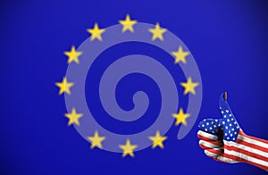 Positive attitude of United States for the European Union