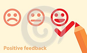 Positive feedback concept