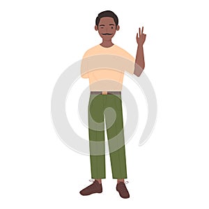 Positive man with amputated hand