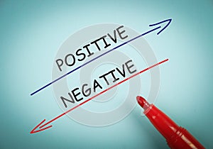 Positive and negative photo