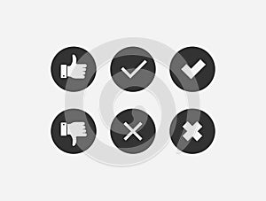 Positive and negative feedback collection