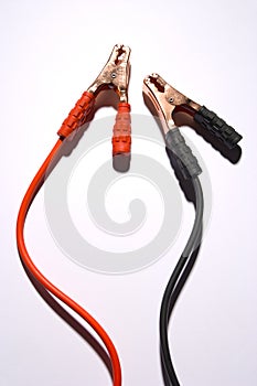 Positive And Negative Jumper Cables