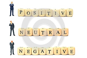 Positive negative and neutral