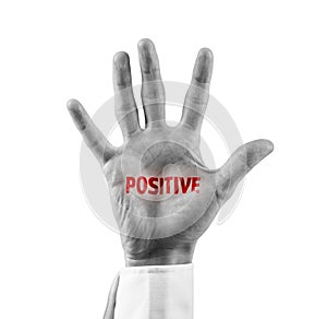 Positive patient stigma concept photo