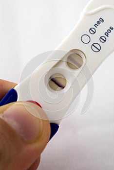 Positive pregnancy test