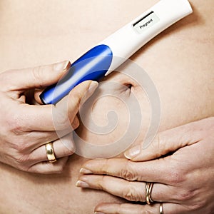 Positive pregnancy test