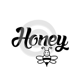 Positive Quote design - Honey Bee