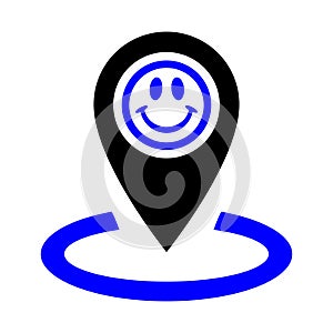 Positive Review Location Icon
