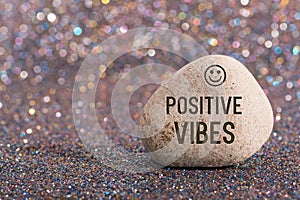Positive vibes on stone