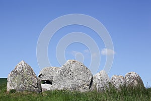 Poskaer Stenhus, Viking grave burial site on Mols region in Denmark