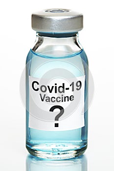 Possible cure with vaccine vial for Coronavirus, Covid 19 virus photo