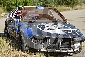 Post apocalyptic car