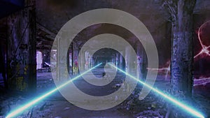 Post apocalyptic scene