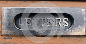 Post  box for the letters