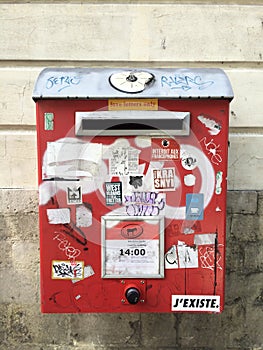 Post box - love letters only