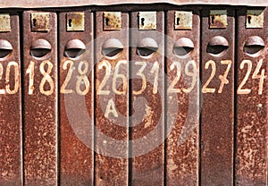 Post boxes