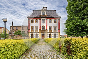 post-cistercian abbey in krzeszow