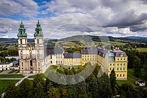 Post-Cistercian Abbey in Krzeszow, Poland