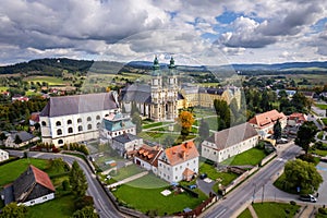 Post-Cistercian Abbey in Krzeszow, Poland