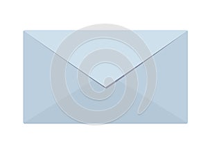Post envelope isolated vector image in flat style