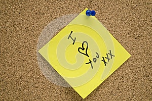 Post it I â™¥ YOU