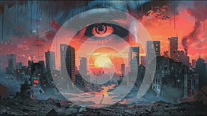 Post Modern Apocalypse Hellscape Brave New World 1984 Totalitarianism