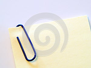 Post it note paper clip