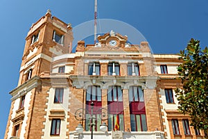 Post office building in Cadiz, Spain photo