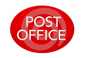 Post office sign