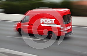 Post office van