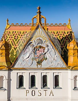 Post palace in Pecs, Hungary