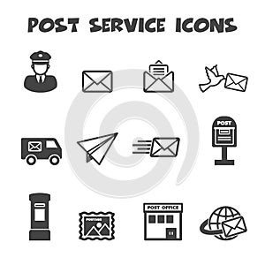 Post service icons