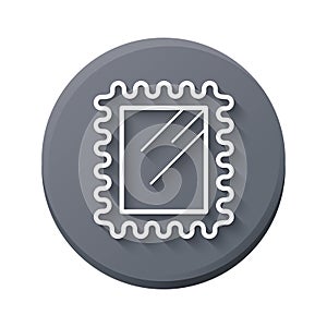 post stamp. Vector illustration decorative design