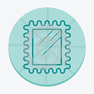 post stamp. Vector illustration decorative design