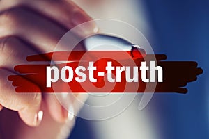 Post-truth concept