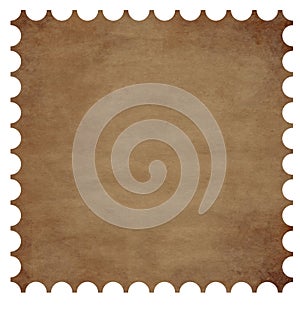 Postage stamp border